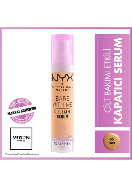 Nyx Professional Makeup Bare With Me Concealer Serum - 06 Tan