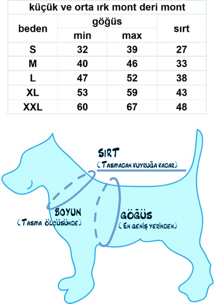 Pet Mont 57 Waterproof Köpek Kedi Kıyafeti