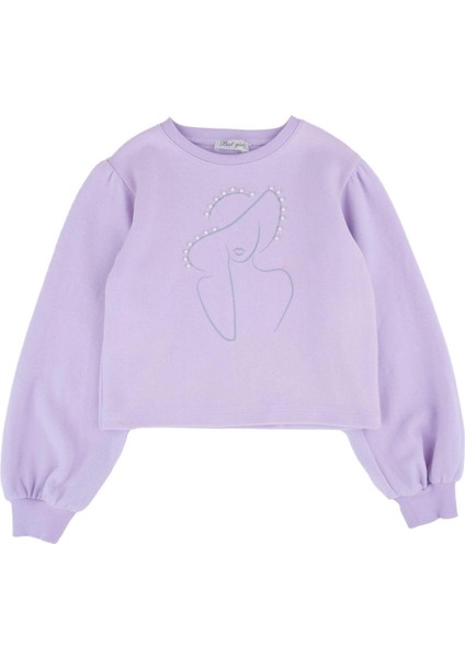 Kız Çocuk Baskılı Sweatshirt fiyatları