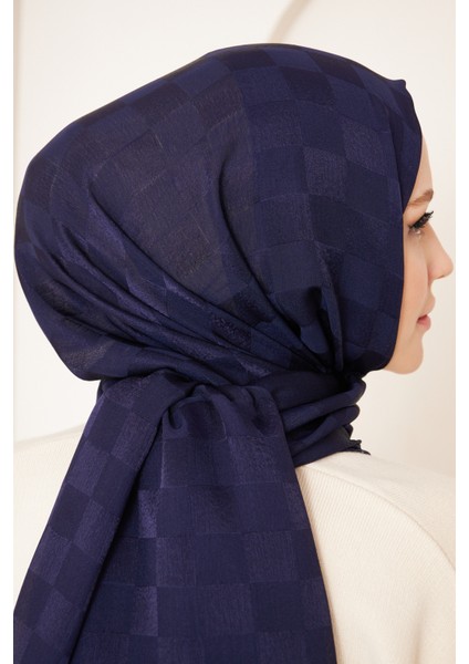 Saka Fashion Dama Desenli Jakarlı Şal