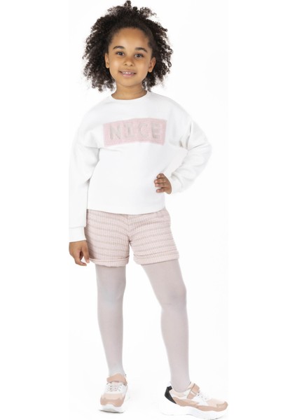 Kız Çocuk Baskılı Sweatshirt