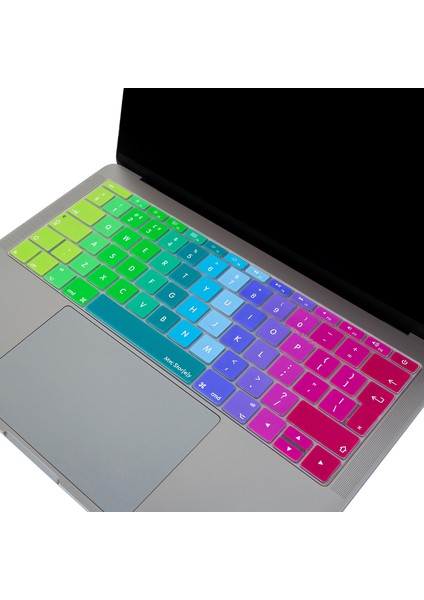 Laptop Macbook Pro Klavye Kılıf UK(EU) İngilizce Baskılı A1534 A1708 ile Uyumlu Dazzle