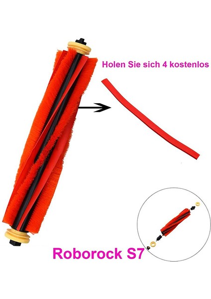 Xiaomi Roborock S7 S70 S75 T7 T7S T7PLUS T7SPLUS Için 11 Paket Aksesuar Kiti (Yurt Dışından) fırsatları