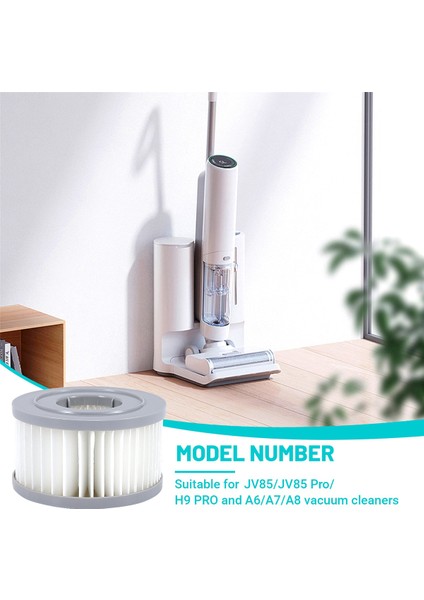 Xiaomi Jımmy JV85/JV85 Pro/h9 Pro El Kablosuz Elektrikli Süpürge Için 5 Adet Hepa Filtre (Yurt Dışından)