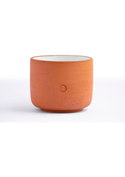 Urania Design Terracotta El Yapımı Seramik Bardak