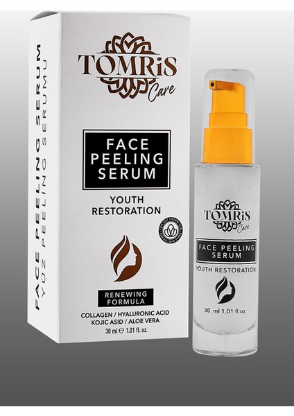 Tomris Care Işıltılı ve Canlandırıcı Yüz Peeling Serum 30 ml