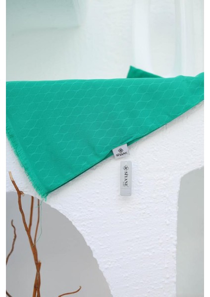 Benetton Siyane Scarf Su Damlası Desen Şal fiyatları