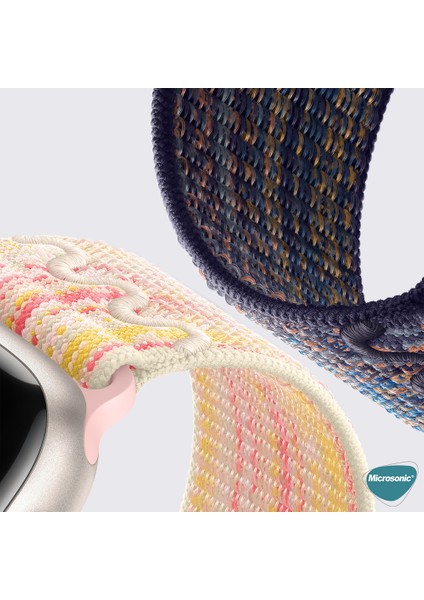 Apple Watch Se 2022 40MM Kordon Terra Sport Loop Pembe