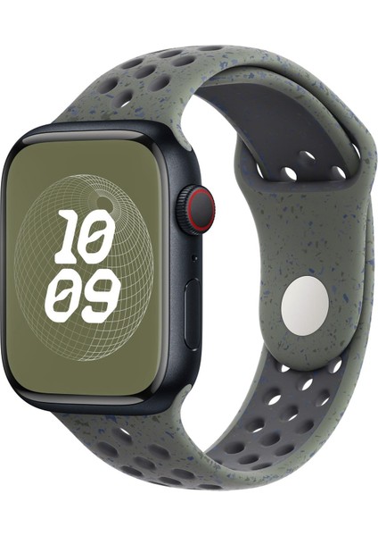 Apple Watch Se 2022 44MM Kordon Flame Sport Band Yeşil