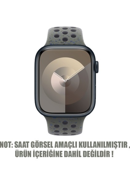 Apple Watch Se 2022 44MM Kordon Flame Sport Band Yeşil