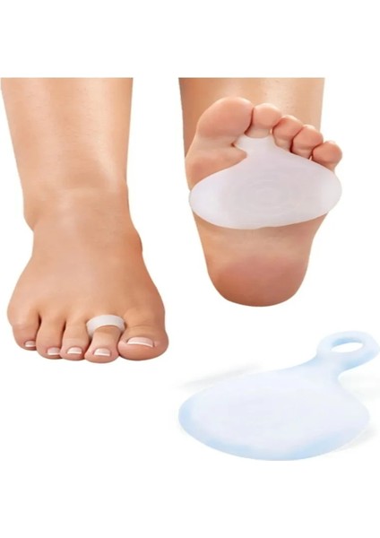 Adet Silikon Halkalı Metatarsal Ped Asortii Nasırr Koruyucu Engelleyici