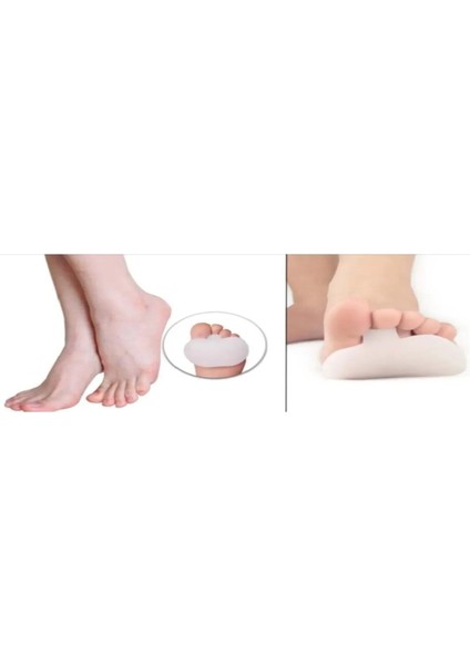 Adet Silikon Halkalı Metatarsal Ped Asortii Nasırr Koruyucu Engelleyici