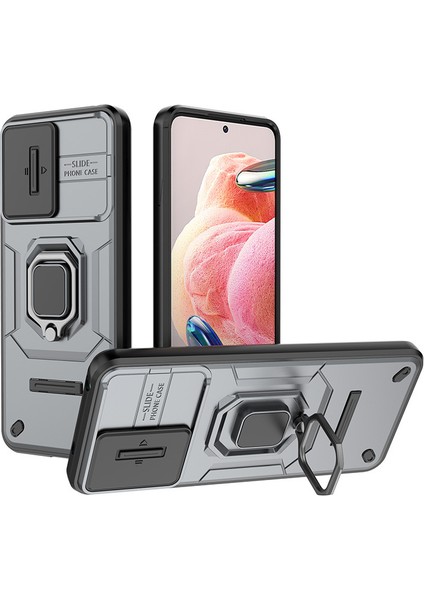 Xiaomi Redmi 13C Kamera Kapaklı Darbeye Dayanıklı Telefon Kılıfı (Yurt Dışından)