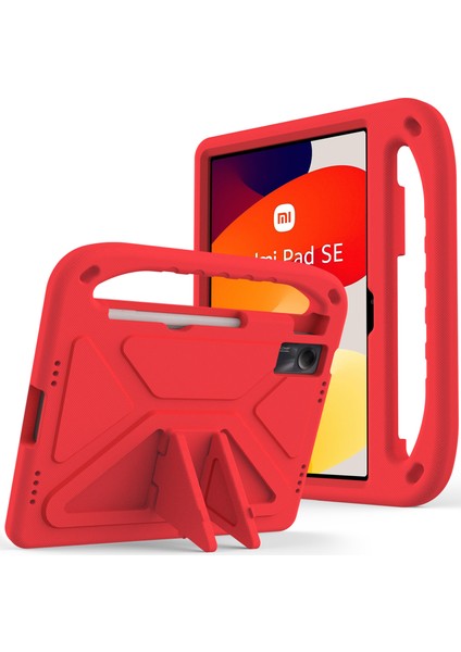 Xiaomi Redmi Pad Se Çocuklar Tablet Kılıfı Için Eva Darbeye Dayanıklı Dropproof Kolu Kickstand Koruyucu Kapak Omuz Askısı ile (Yurt Dışından)