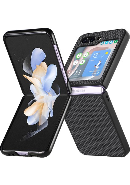 Telefon Kılıfı Samsung Galaxy Z Flip 3 Deri Telefon Kılıfı (Yurt Dışından)