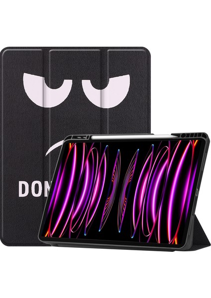 iPad Pro 12.9 2022 Için Darbeye Dayanıklı Tablet Kılıfı (Yurt Dışından)