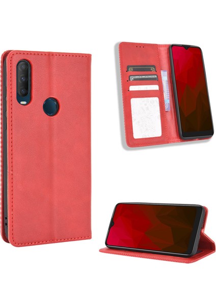 Vodafone Smart V11 Cüzdan Deri Flip Telefon Kılıfı (Yurt Dışından)