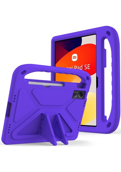 Xiaomi Redmi Pad Se Çocuklar Tablet Kılıfı Için Eva Darbeye Dayanıklı Dropproof Kolu Kickstand Koruyucu Kapak Omuz Askısı ile (Yurt Dışından)