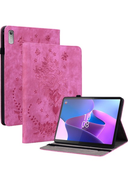 Deri Tablet Kılıfı Lenovo Tab M10 10.1（3rd Gen） Darbeye Dayanıklı Koruyucu Tablet Kılıfı (Yurt Dışından)