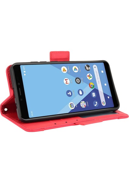 Wiko Y51/SUNNY 5 Lite Kart Yuvalı Deri Cüzdan Telefon Kılıfı (Yurt Dışından) modelleri