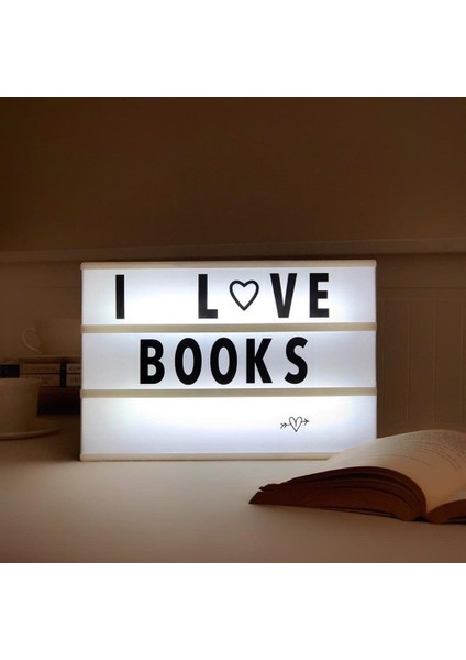 A4 Işıklı Mesaj Panosu Light Box