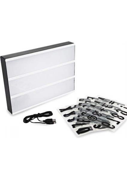 A4 Işıklı Mesaj Panosu Light Box