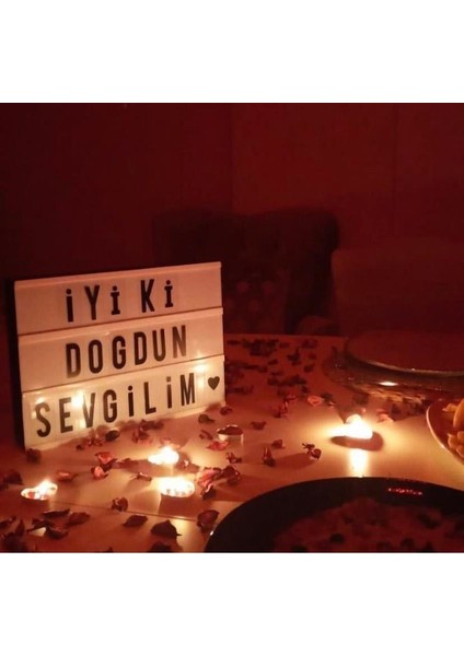 A4 Işıklı Mesaj Panosu Light Box