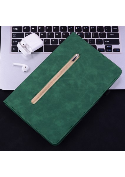 Deri Tablet Kılıfı Samsung Galaxy Tab A7 10.4 2020 Darbeye Dayanıklı Koruyucu Tablet Kılıfı (Yurt Dışından)