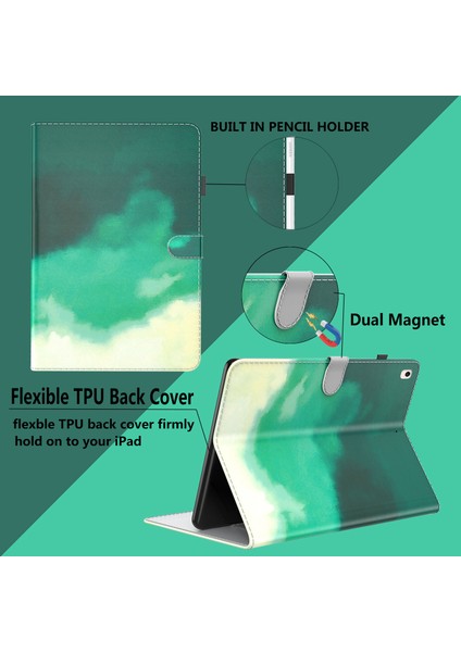 Deri Tablet Kılıfı Huawei Matepad Se 10.4 Darbeye Dayanıklı Koruyucu Tablet Kılıfı (Yurt Dışından)