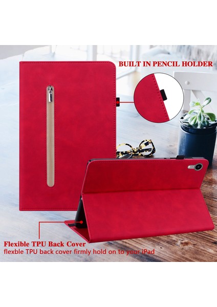 Deri Tablet Kılıfı Samsung Galaxy Tab S6 Lite/tab S6 Lite 2022 Darbeye Dayanıklı Koruyucu Tablet Kılıfı (Yurt Dışından)