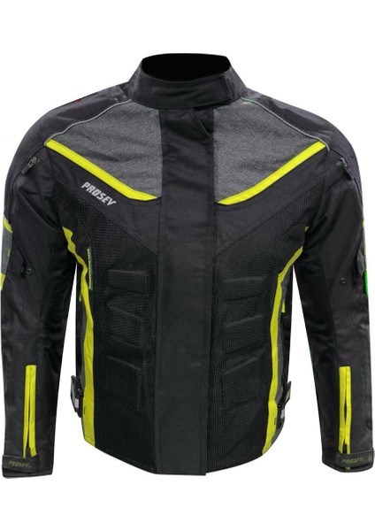 Motosiklet Kadın Montu 4 Mevsim Dayanıklı Maxdura 600-D Kumaş Ce Sertfikalı Motor Mont Neon fiyatları