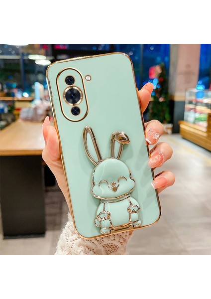 Huawei Nova 10 Pro Elektroliz Tavşan Telefon Kılıfı (Yurt Dışından)