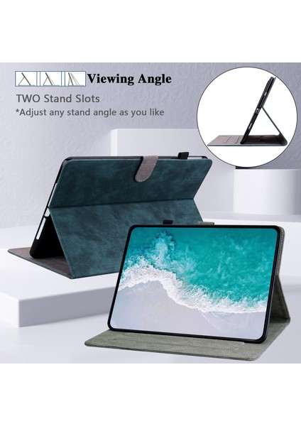 Deri Tablet Kılıfı Samsung Galaxy Tab A7 Lite Darbeye Dayanıklı Koruyucu Tablet Kılıfı (Yurt Dışından)