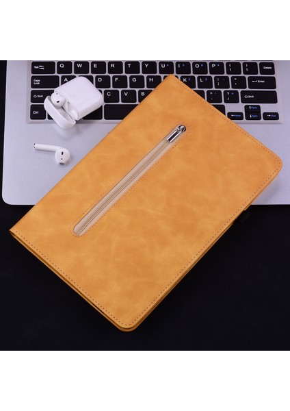 Deri Tablet Kılıfı Samsung Galaxy Tab A8 10.5 2021/A8 10.5 Lte Darbeye Dayanıklı Koruyucu Tablet Kılıfı (Yurt Dışından)