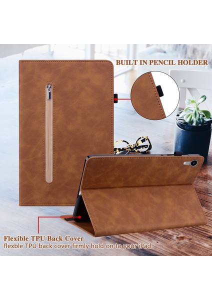 Deri Tablet Kılıfı Samsung Galaxy Tab S6 Lite/tab S6 Lite 2022 Darbeye Dayanıklı Koruyucu Tablet Kılıfı (Yurt Dışından) modelleri