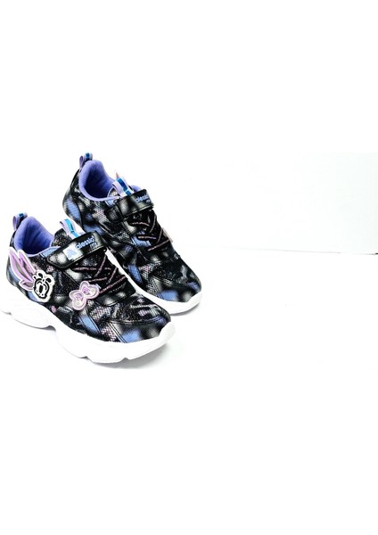 Kız Çocuk Kelebek Desenli Renkli Ortopedik Sneakers Spor Ayakkabı fiyatları