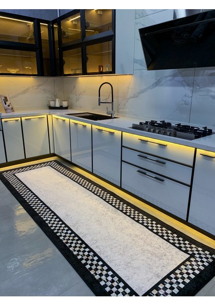 Bang Model Kaymaz Taban Leke Tutmaz Mutfak Halısı fiyatları