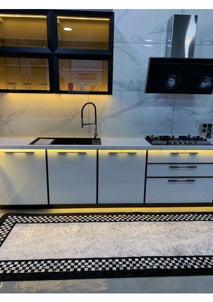 Bang Model Kaymaz Taban Leke Tutmaz Mutfak Halısı modelleri