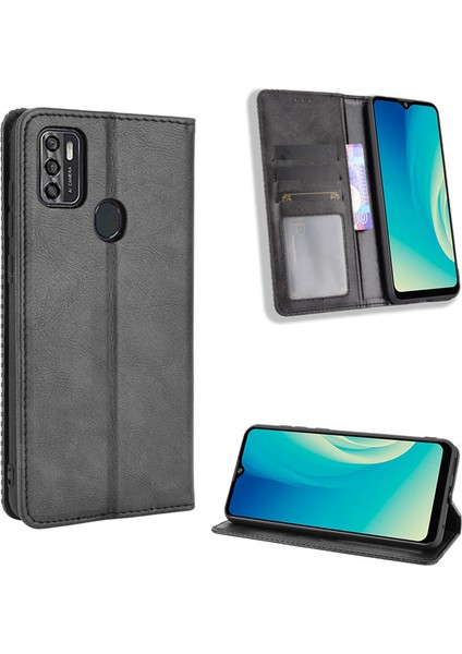 Zte Blade A7S 2020 Cüzdan Deri Flip Telefon Kılıfı (Yurt Dışından)