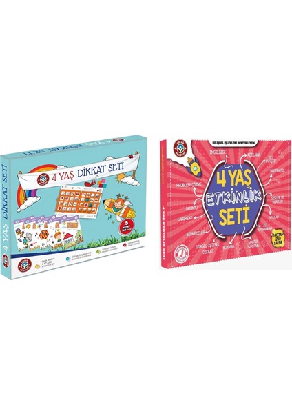 4 Yaş Dikkat ve Etkinlik Seti