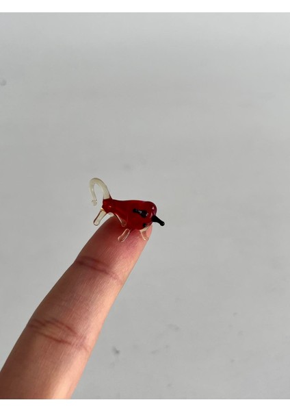 El Yapımı Mini Murano Cam Boğa Biblo A151-06