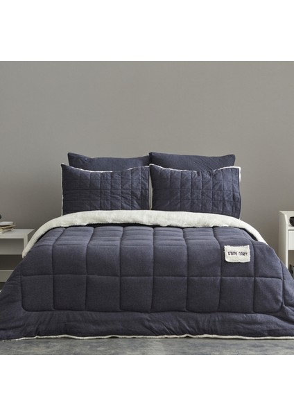 Star Cozy Çift Kişilik Cozyland Comfort Set Lacivert