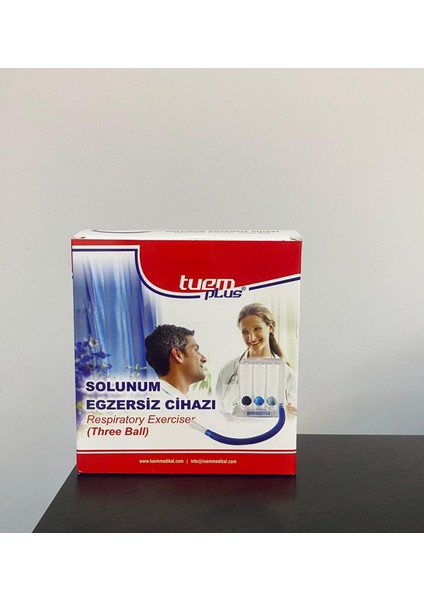 Triflo Solunum Egzersiz Cihazı 3 Top Üfleme Topu Nefes Egzersizi fırsatları