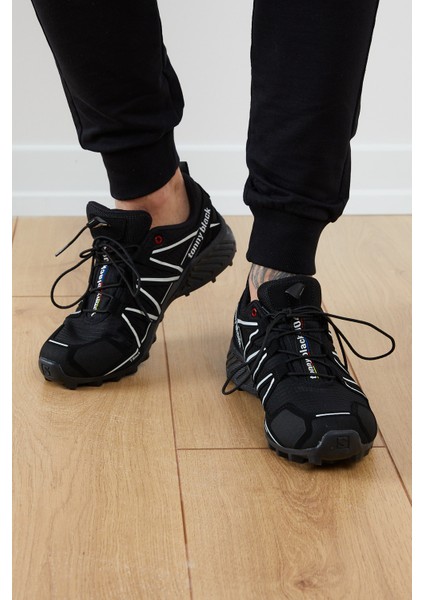 Erkek Siyah Beyaz Trekkıng Ayakkabı TB160 fırsatları