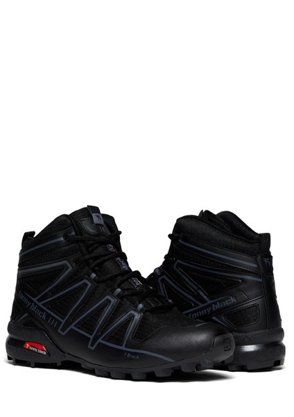 Unisex Siyah Rahat Kalıp Trekking Bot