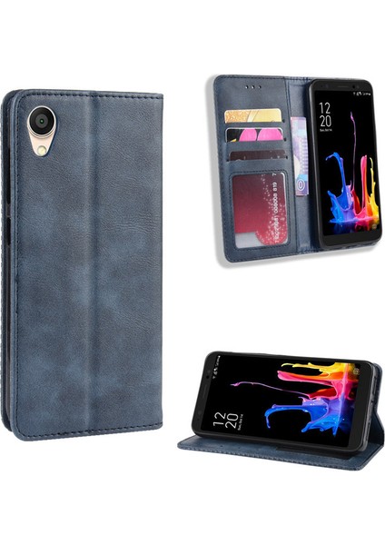 Asus Zenfone Live (L2) Cüzdan Deri Flip Telefon Kılıfı (Yurt Dışından)
