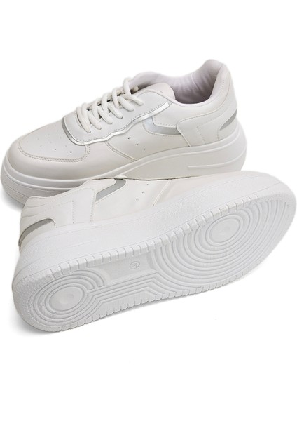 Kadın Beyaz Sneaker Rahat Kalıp Kadın Spor Ayakkabı fırsatları