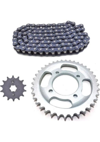 Motorsiklet Cgl 125 Ön Arka Dişli Zincir Set Çelik Jant Uyumlu