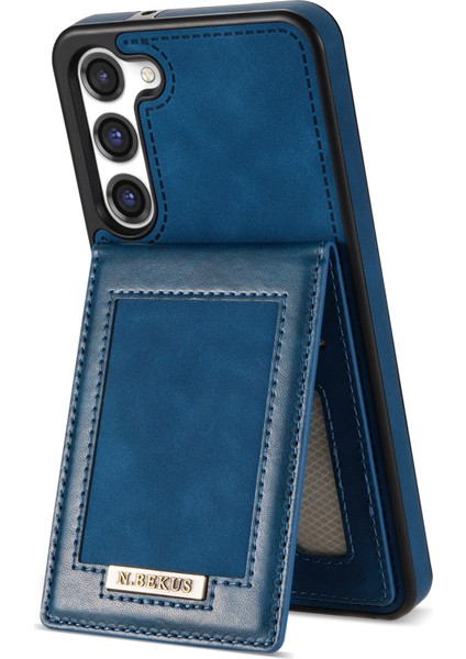Samsung Galaxy S24 Kickstand Card Slots Case Rfıd Engelleme Deri Arka Kapak (Yurt Dışından) fiyatları