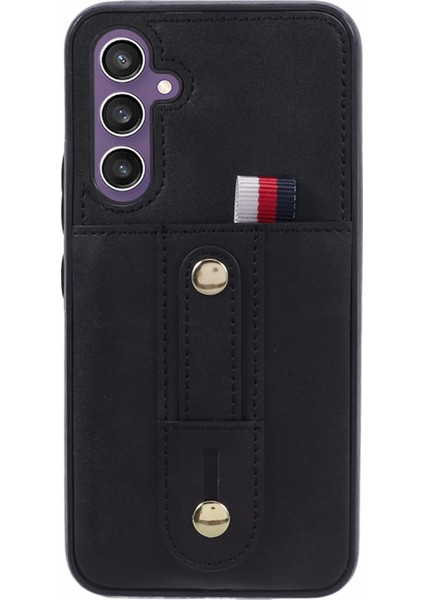 Samsung Galaxy S24+ Retro Pu Deri Kaplamalı Tpu Kart Yuvalı Arka Kapak (Yurt Dışından) fiyatları